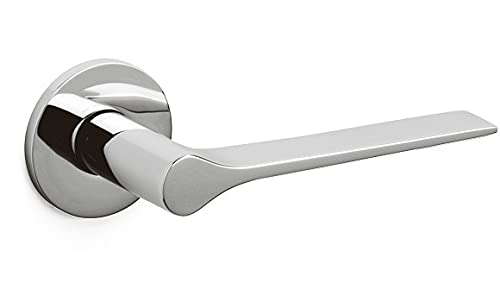 Olivaribrass handle Lama L collection - Designer Gio Ponti - Polished chrome