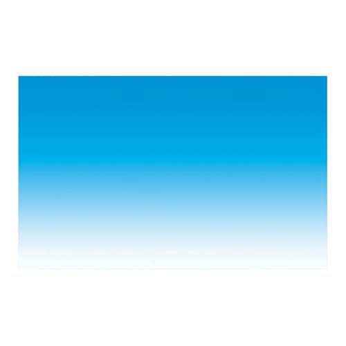 OJEVMLFVQ Aquarium Background Aquarium Background Sticker, Blue Transition Painting Wallpaper Fish Tank Backdrop PVC(White,50x100cm)