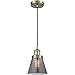 Innovations 201C-AB-G63 1 Light Mini Pendant, Antique Brass