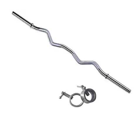 Forgesy Crome Plated Barbells (3 feet) Weight Lifting Bar with Locks Combo (B0BJDQGCX2) Amazon Price History, Amazon Price Tracker