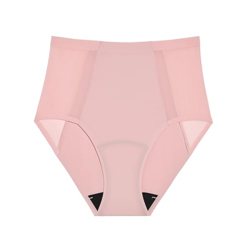 KNIX Shadow Mesh Leakproof High Rise - Period Underwear for Women - Rose Water, XX-Large (1 Pack)