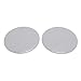 ICRPSTU ABS Core Sliders for Home Workout, Fitness Sliders, Compact Gliding Discs for Full Body Exercise, with Foam Layer for Stability, Ideal for Gym Classes and Home Gym (Gray)