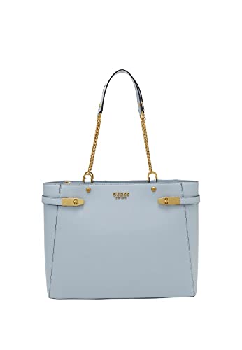 Guess Borsa donna Zadie girlfriend tote celeste BS22GU159 VB841523 Grande