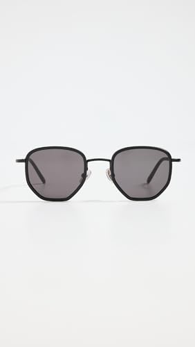 Illesteva Hunter Ace Matte Black Sunglasses2