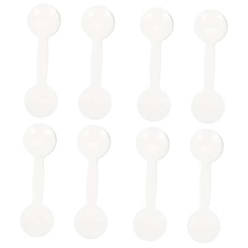 FOMIYES 8 Pcs Optometry Eye Shield Pocket Magnifier Lens Smart Glasses Under Eye Patches Eye Masks Skincare Magnifying Clear Glasses Sunglasses Eye Patches for Ultra Eyes LED White Pp