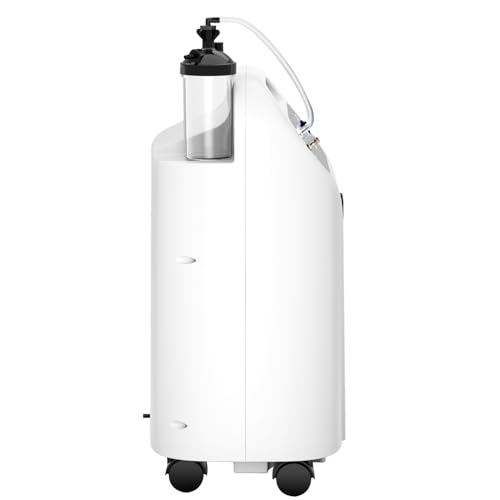 Image of JAY-5HW Medical Oxygen Concentrator 5 Litres for Home | Warranty and Support by Sachdeva Medline | FDA, CE, ISO AND CDSCO APPROVED | Above 93% Oxygen Concentration always from 1 - 5 Litres | Big Display showing live flow rate and oxygen concentration purity | With Nebuliser Feature and All Accessories Included | Low Noise and Low Power Consumption | 25 Years of Experience