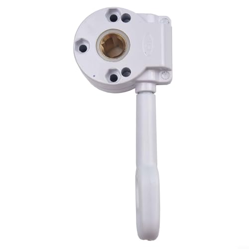 snowchecking Caja de cambios retractable de las persianas del patio, engranaje manual de la manivela de la caja de cambios del balcón de