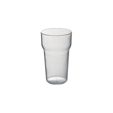 Set of 6 Unbreakable Polycarbonate Half Pint Glasses Cover