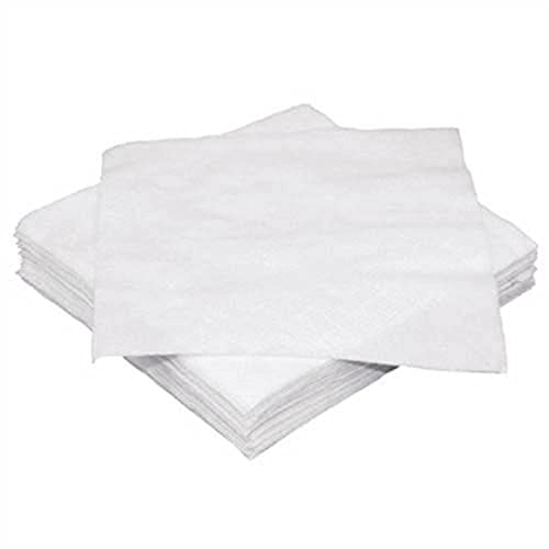 Preisvergleich Produktbild Fiesta Cocktail-Papierservietten weiß 25cm x2000