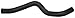 ACDelco Gold 27042X Molded Lower Radiator Hose