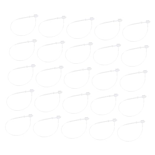 VILLFUL Lightweight Tag Fastener Seal String Cord Round Head Loop Lock Buckle Made of Pp Excellent Toughness