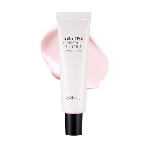 [SAM'U][正規品]サミュ ピュアアンドピュアスキンティント(30ml) SPF30+ PA++ 化粧下地 保湿 日焼け止め 敏感肌 乾燥肌 トーンアップクリーム 韓国コスメのサムネイル