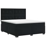 QJBSAVVA Cama con somier de 180 x 200 cm, cama doble con