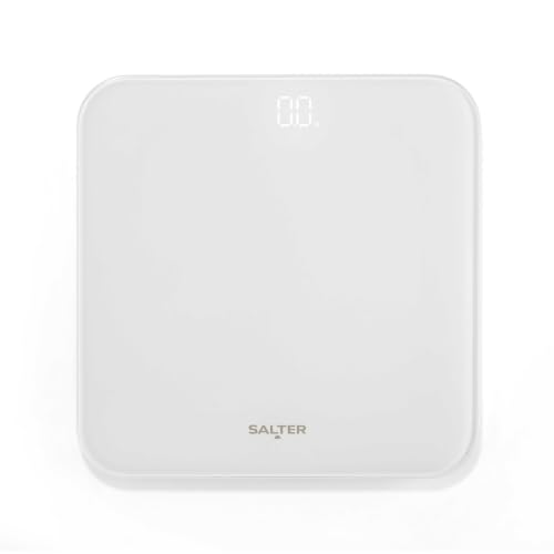 Image of Salter Digital Bathroom Scale 180kg, Hidden Display, White