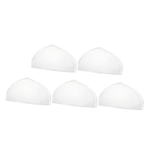 5pcs Thick Garment Covers for Clothes Waterproof Suit Bags Gusset for Closet Storage Dustproof Clothing Protectors for Coats and Jackets