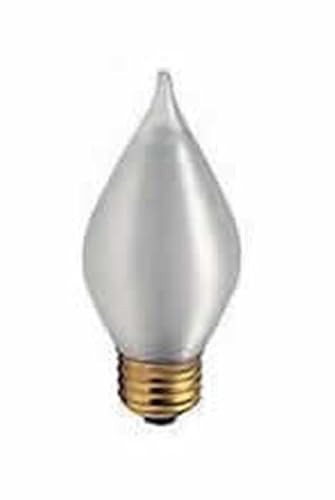 Replacement for SATCO 40W C15 Satin SATCO-ESCENT by Technical Precision 25 Pack