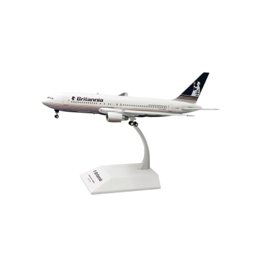 Adornos de modelo de avión B767-200 escala 1:200 para decorar estudios y oficinas