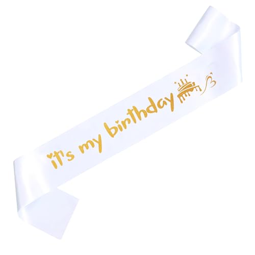 My Birthday Sash - Birthday Decorations & Gifts for Women & Men - Party Suppliers
