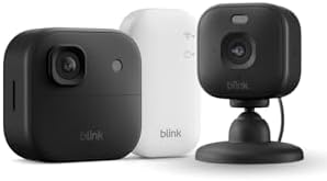 💎 76% MEGA DEAL! Videocamera esterna 2K+ Blink (ultimo modello), Sistema da 1 videocamera, nero + Videocamera Mini 2K+ Blink (ultimo modello)