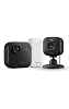 Videocamera esterna 2K+ Blink con Videocamera Mini 2K+ Blink (ultimo modello), Nero, Modulo di sincronizzazione di base incluso