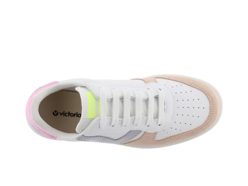 victoria Madrid Serraje Multicolor 42 Rosa Low Sneakers4