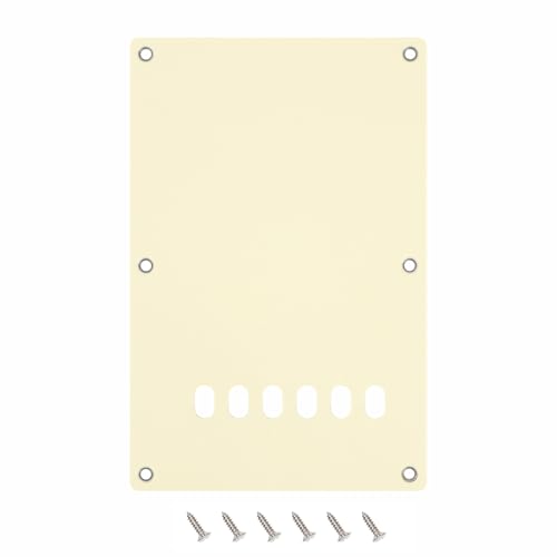 Plaque arrière Banworks pour Squier Strat crème 3 plis vibrato JT/HGB-02