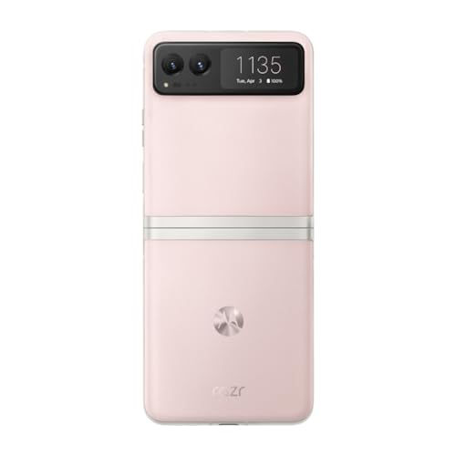 Motorola razr | 2023 | Unlocked | Made for US 8/128 | 32MP Camera | Cherry Blossom, 73.95 x 170.82 x 7.35mm - Image 4