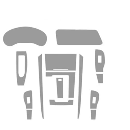 Autocollant de réparation anti-rayures pour console centrale Mazda CX30