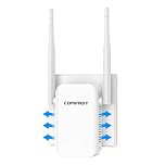 COMFAST WiFi Extender Booster N300Mbps WiFi Booster Range Extender WiFi Repeater for Home/Office Internet Booster, 2 Antennas, Easy Setup, WPS Function, Signal Indicator, Connect up to 25 Devices