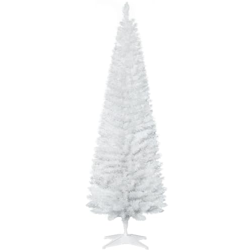 Weihnachtsbaum mit Kunststoffständer 55 x 180 cm (ØxH) Tannenbaum Christbaum LED Xmas tree Lichtfaser