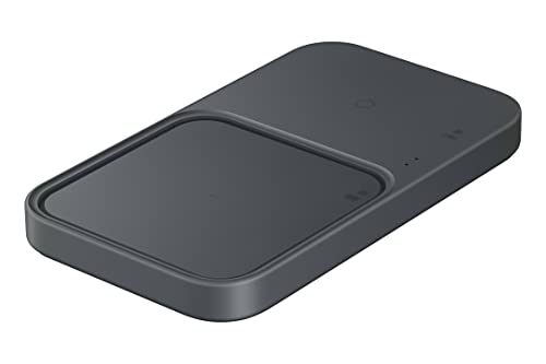 CARREGADOR SEM FIO RAPIDO PRETO 15W SAMSUNG DUO PAD