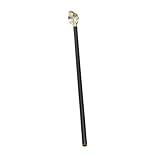 Bristol Novelty BA726 Cane with Snake Head Handle, Unisex-Adult, One Size