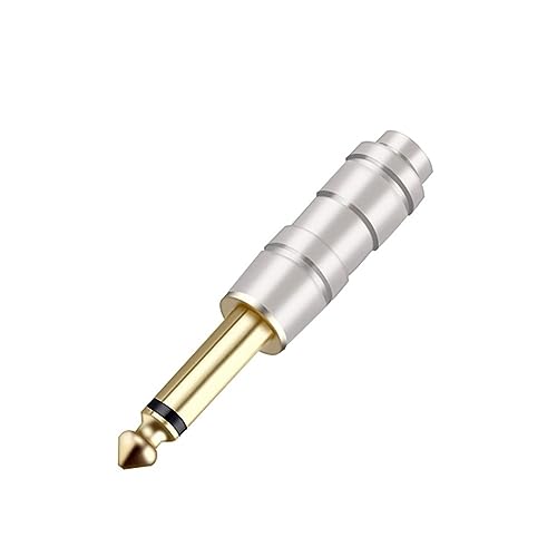 Connecteur Jack Audio Mono 6.35mm de Haute Précision pour Prise Microphone et Guitare