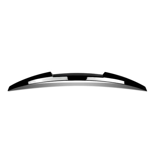 Becquet couvercle coffre Audi S4 A4 B9 berline 2017-2021, lèvre d'aile noir brillant