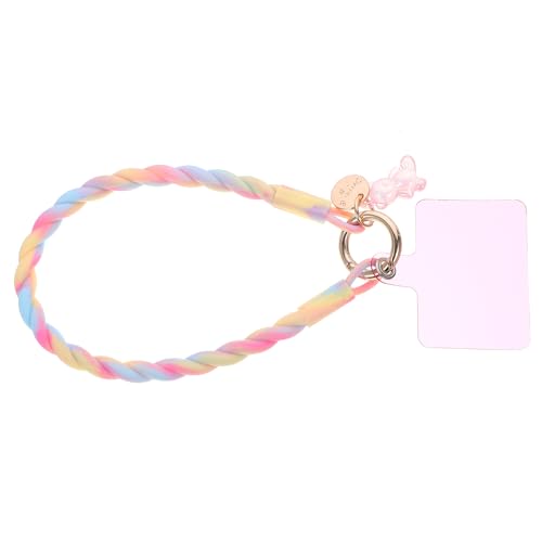 Cordón de silicona antideslizante para móvil con oso luminoso