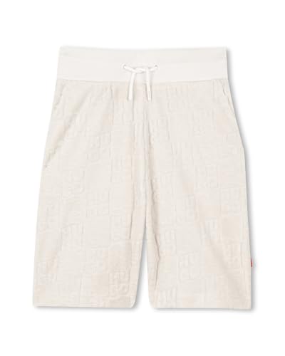 Pantalones cortos Hugo para niño ideales para un look de verano blanco en talla 10 años