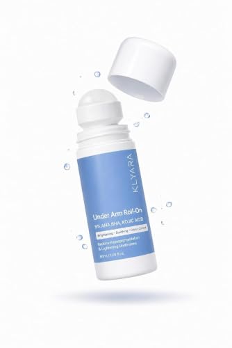Image of kalyra Underarm Roll-On Deodorant, 5% Potassium, Brightening, Odour Control & Smooth Skin, for Men & Women 50ml (pack-1)