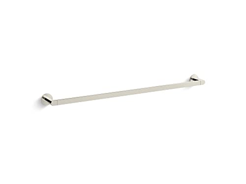 Kohler 73143-SN K-73143-SN Composed 30 Towel BAR, Polished Nickel, Vibrant French Gold