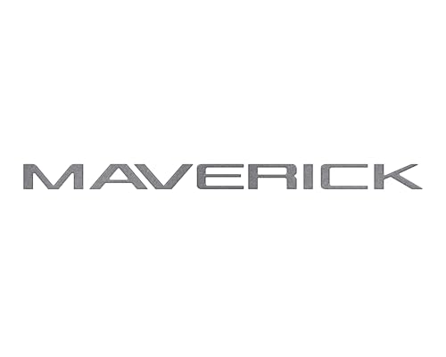 Image of Tailgate Letter Decal Inserts - Compatible with 2022-2026 Maverick (*OE Color - Carbonized Gray)