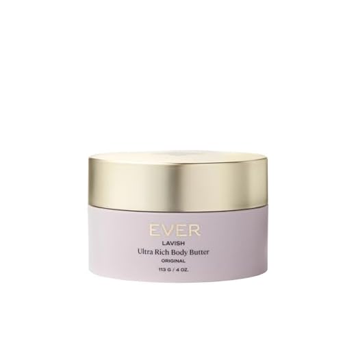 EVER Lavish Ultra Rich Body Butter - Leave Your Skin Softer, Smoother and Younger-Looking - Proprietary Superfruit Complex Helps Reveal Firmer-Looking and Glowing Skin 4.6 Fluid Ounce
