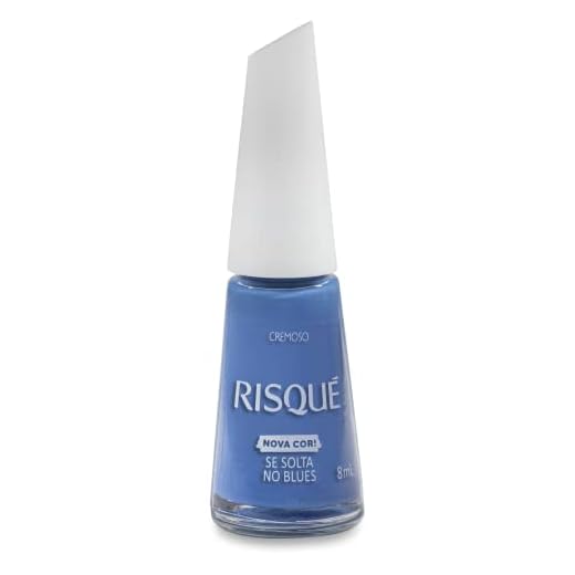 Risqué Esmalte Se Solta No Blues Cremoso 8Ml