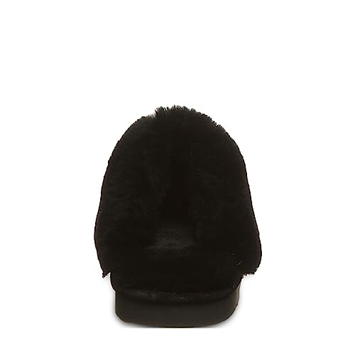 Bearpaw Women's Loki Exotic Black Caviar Size 7 | Women's Slippers | Women's Shoes | Comfortable & Light-Weight #TOP4