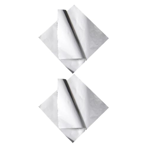50 Sheets Air Fryer Aluminum Foil for Chicken and Snacks
