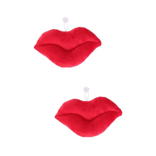 KONTONTY Cojín Emoticono Beso 2 Piezas