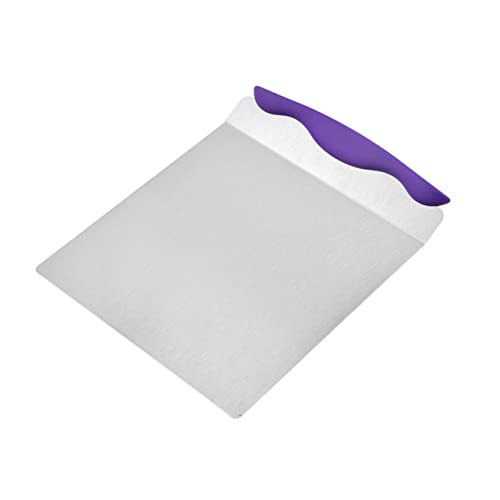 OKUMEYR Espátula Ancha De Acero Inoxidable para Horno Pala Antiquemaduras para Transferencia De Pizzas Pasteles y Bizcochos Herramienta Ligera y Portátil para Cocina Doméstica y Profesiona