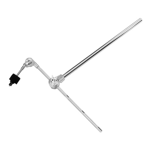 Parliky Cymbal Arm Attachment Durable Boom Arm Stand for Drums Easy to Install Cymbal Holder Heavy Duty Mount for Music Instrument Accessory Compatible with All Drum Kits