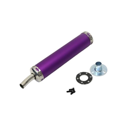 Tuyau d'échappement moto absorption sonore pour moteur deux temps performant