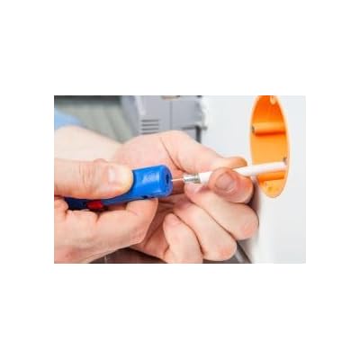 WEICON Professional Starter Kit 4 – parts| Removal Toolkit for Car House Installation Wire Stripper No. 5 Coax Stripper No. 2 Cable Knife No. s 4-28 Round Cable Stripper No. 13 Stripper Uncoating Case TÜV/Blue/Red/100% Made in Germany