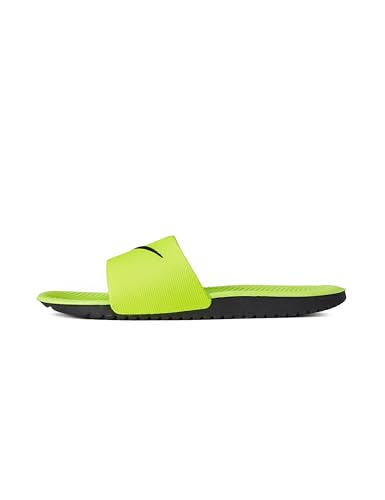 NIKE Boy's Girl's Kawa Slide (GS/PS) Athletic Sandal, Volt, 10.5 UK Child