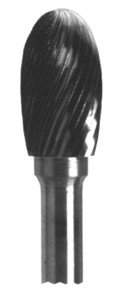 Fresa Ovalada de Carburo Doble Corte 1/2" x 7/8" x 6" miniatura 1